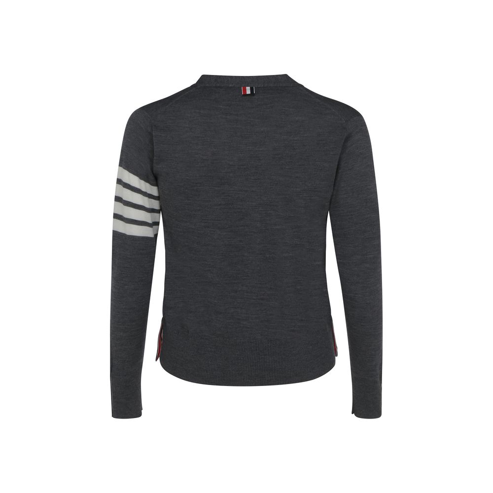 Gray Wool Oves Aries Cardigan