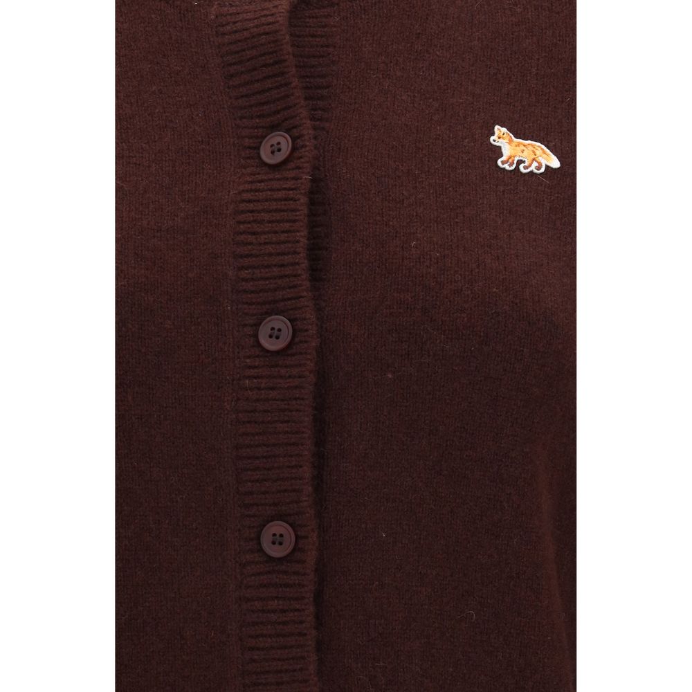 Brown Wool Oves Aries Cardigan