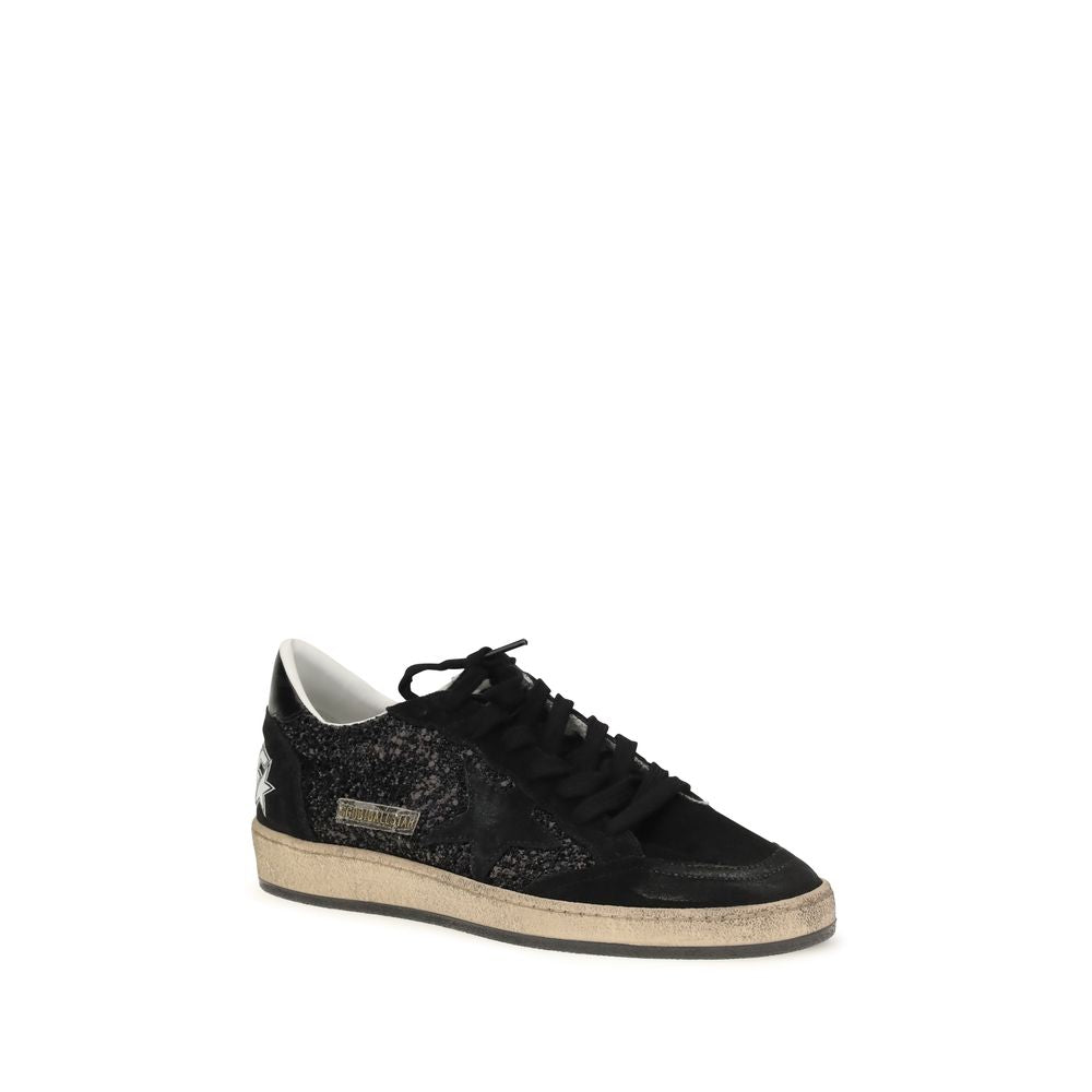 Black Calf Leather Bos Taurus Low Top Sneakers