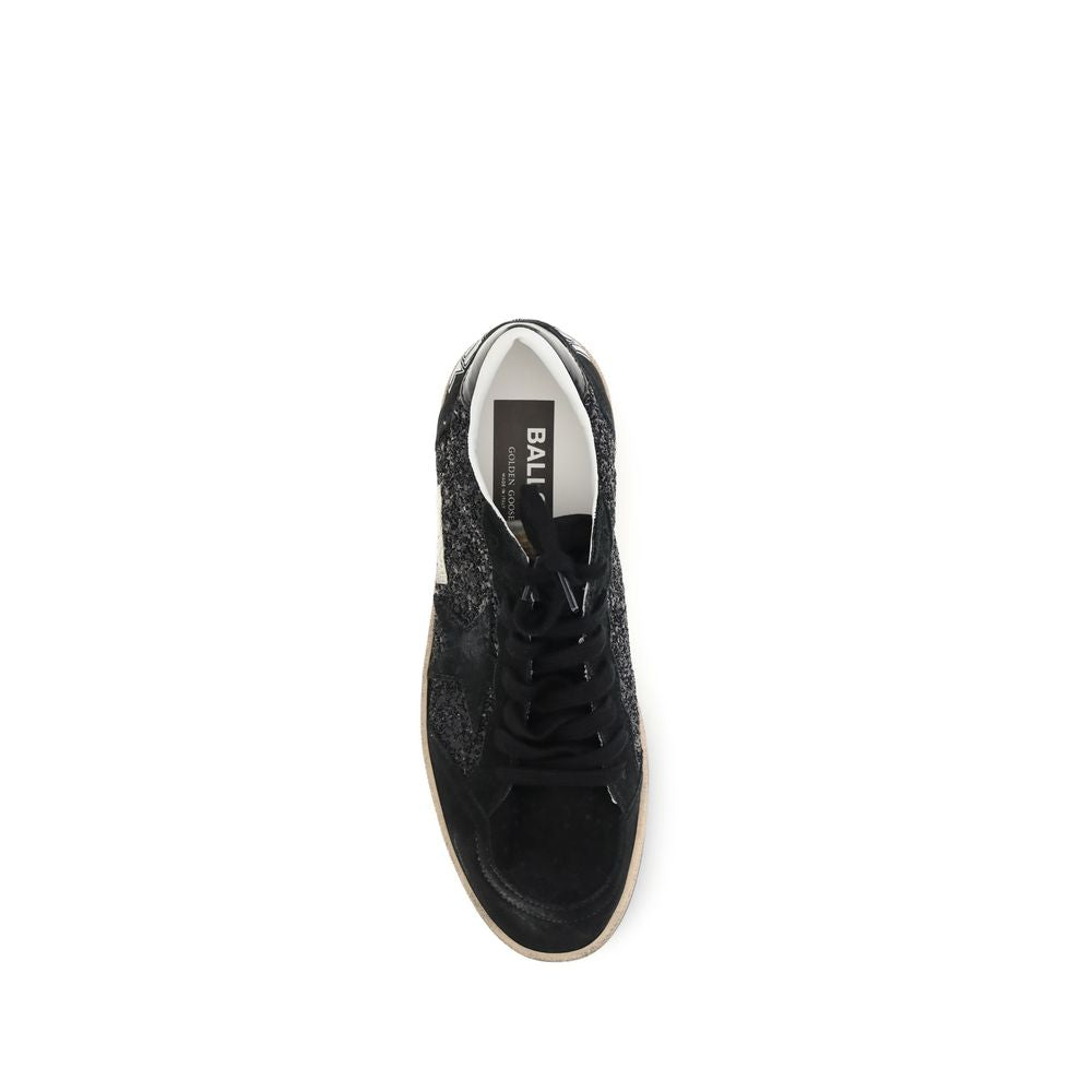 Black Calf Leather Bos Taurus Low Top Sneakers