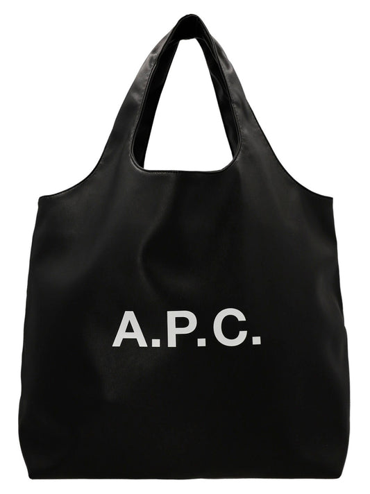 Black Polyethylene Tote Bag