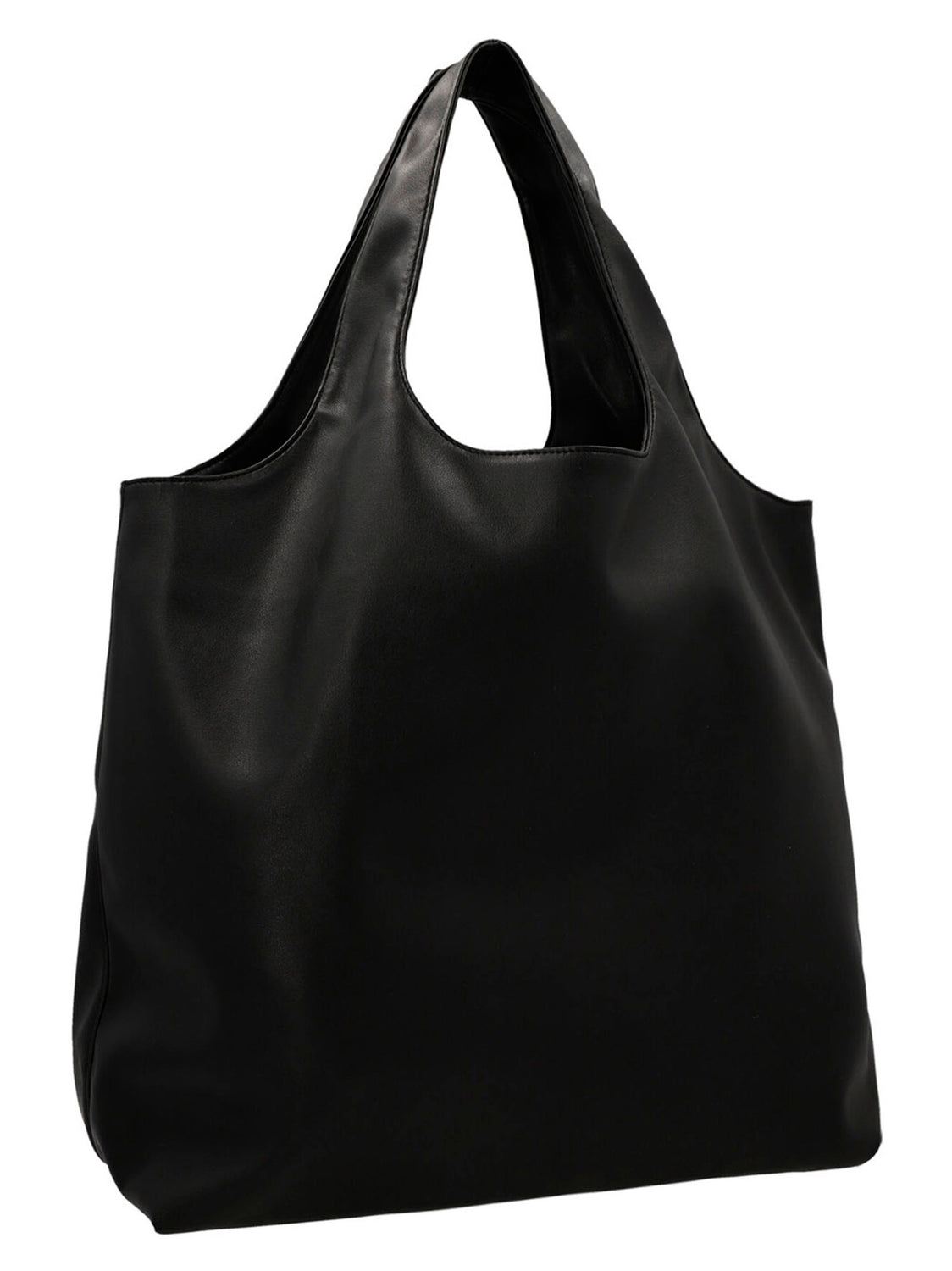 Black Polyethylene Tote Bag