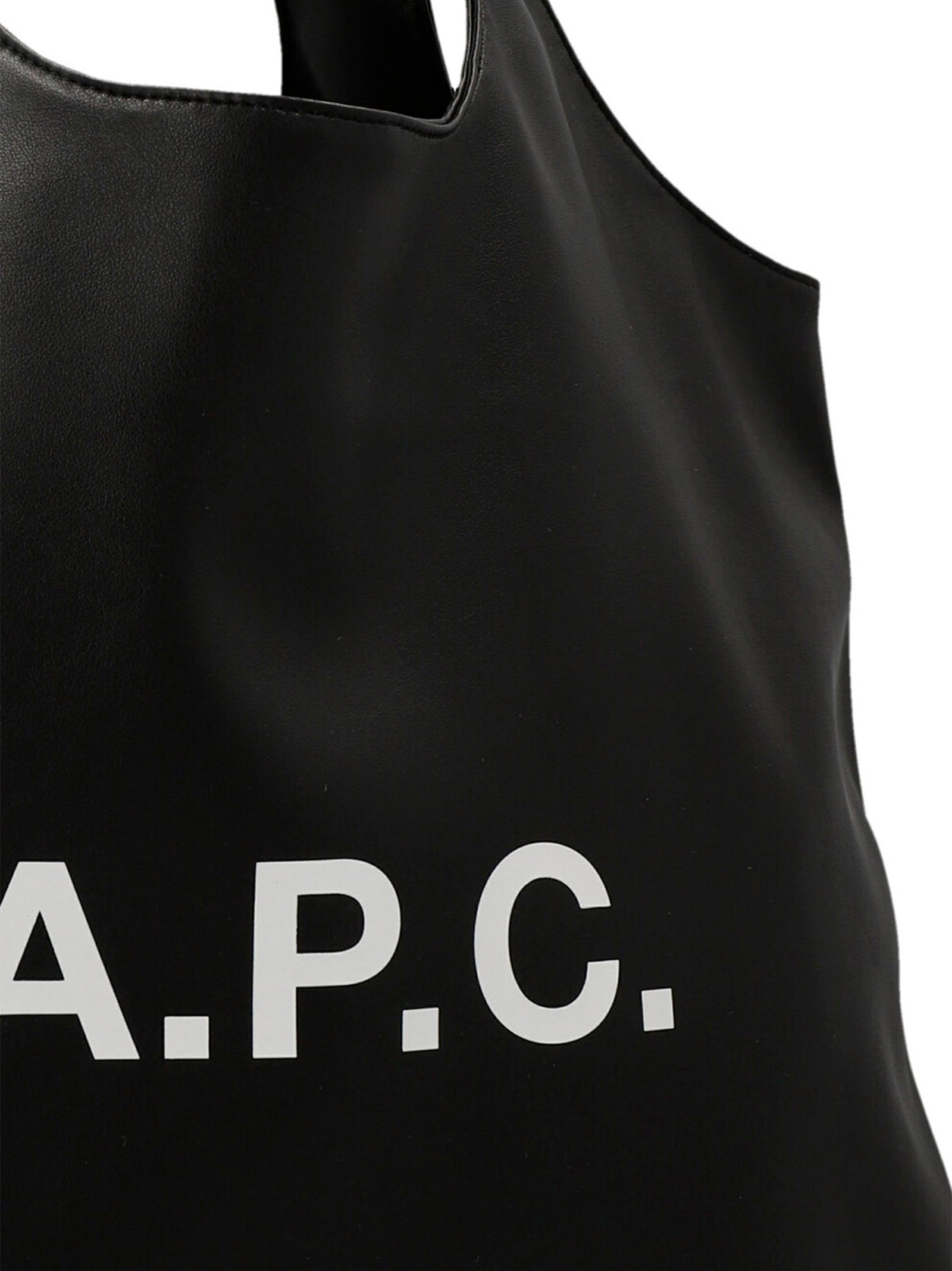 Black Polyethylene Tote Bag