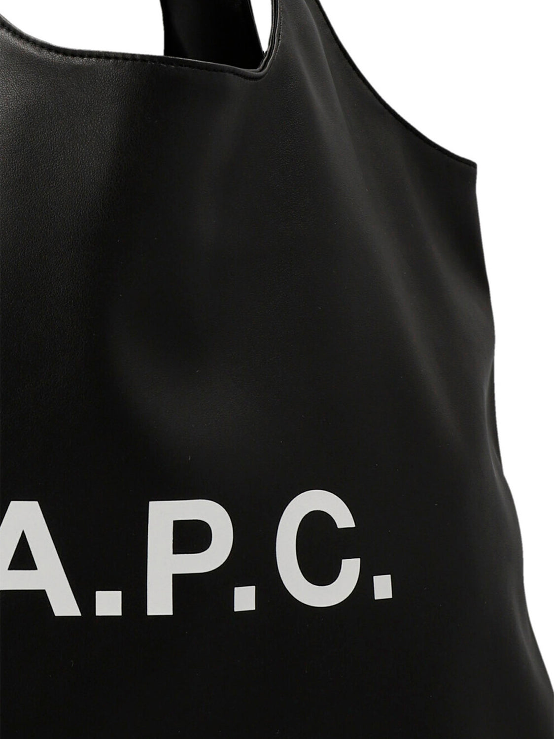 Black Polyethylene Tote Bag