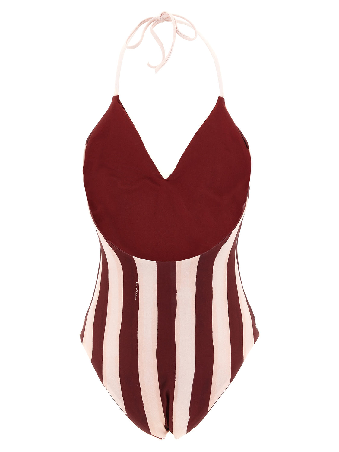 Multicolor Polyester One-Piece Swimsuit