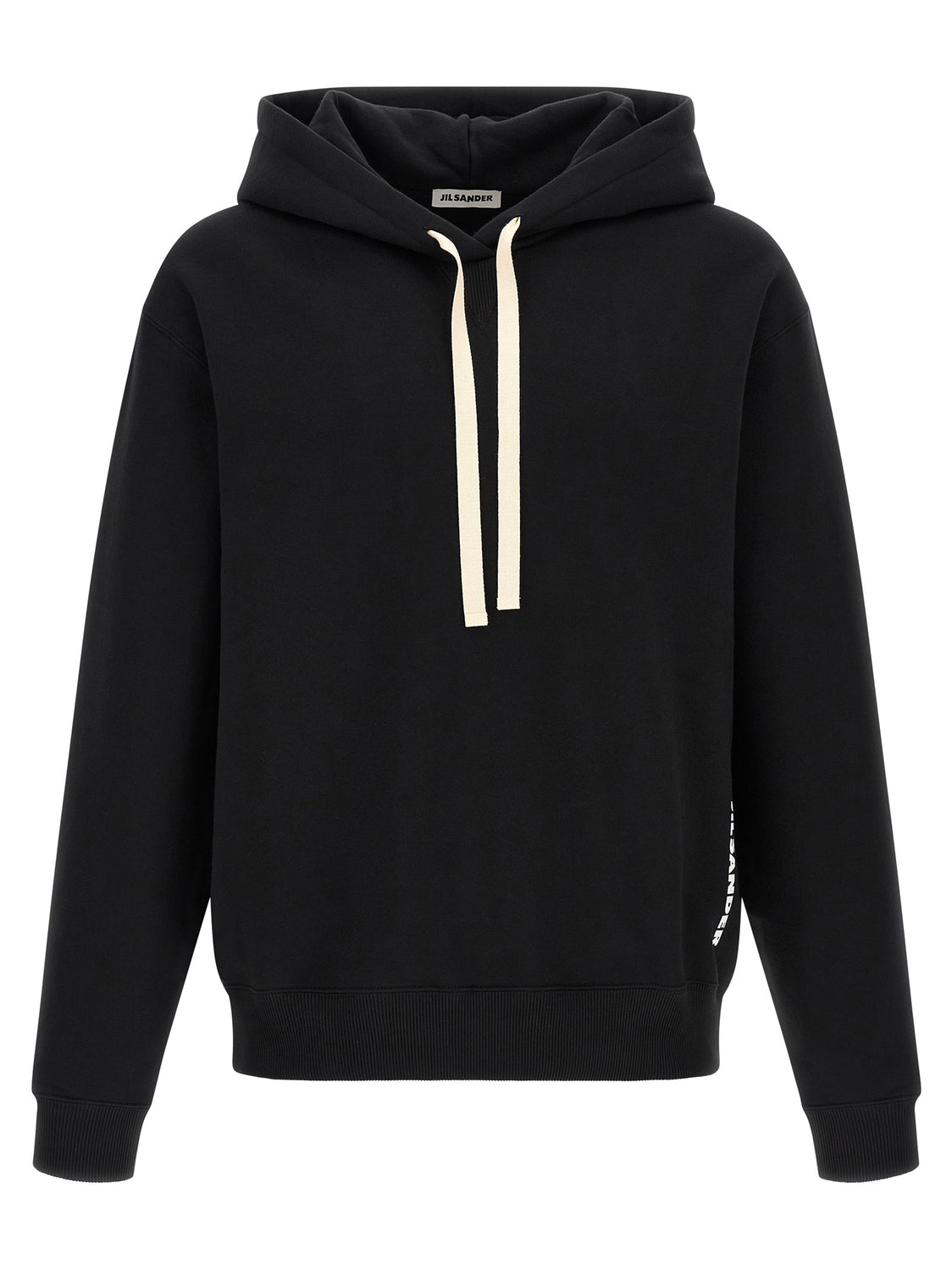 Black Cotton Sweatshirt