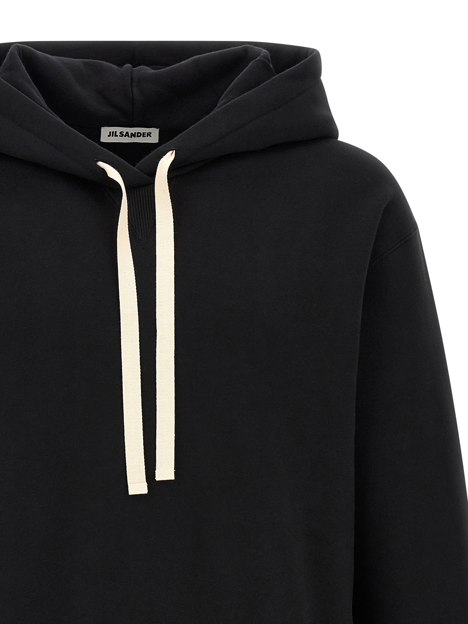 Black Cotton Sweatshirt