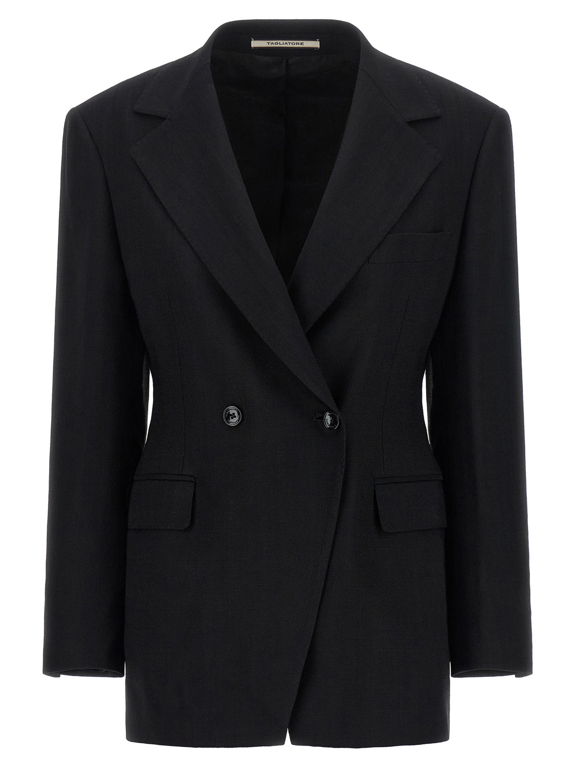 Black Viscose Blazer