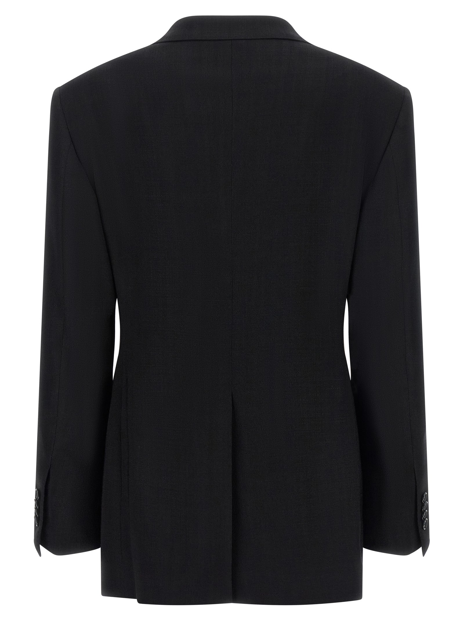 Black Viscose Blazer