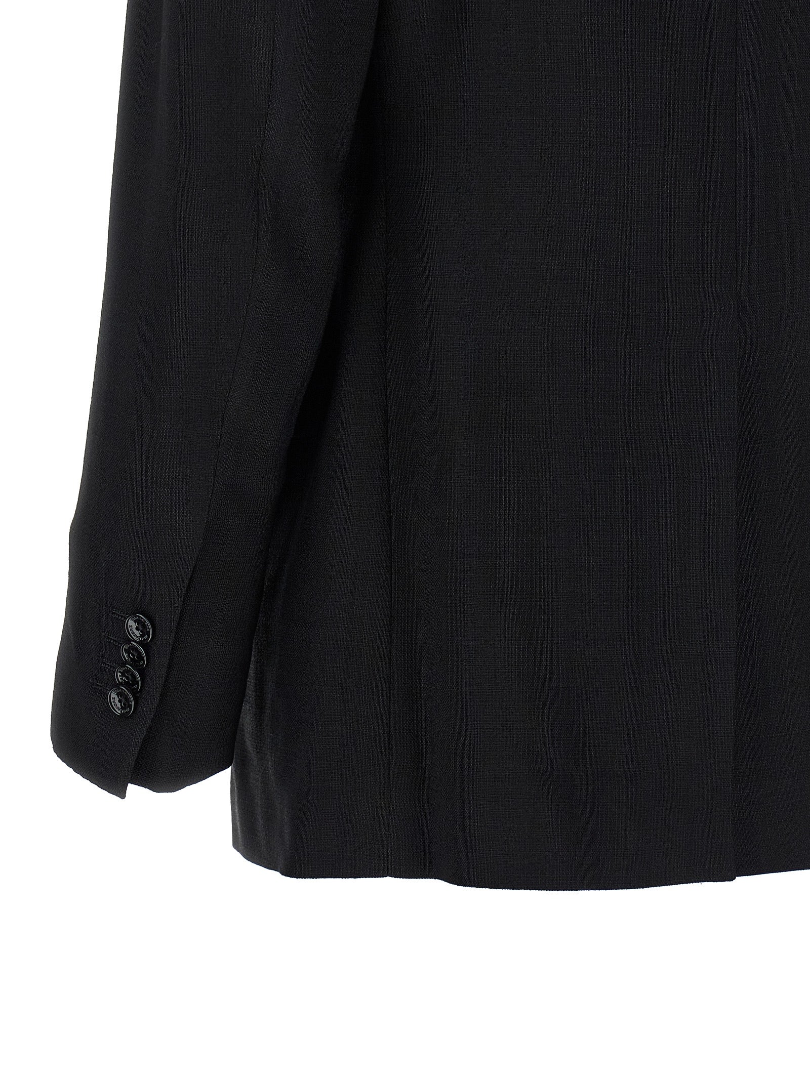 Black Viscose Blazer