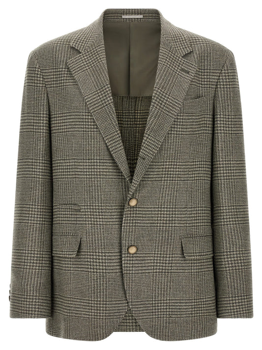 Bicolor Wool Blazer