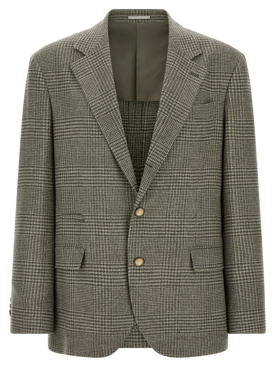 Bicolor Wool Blazer