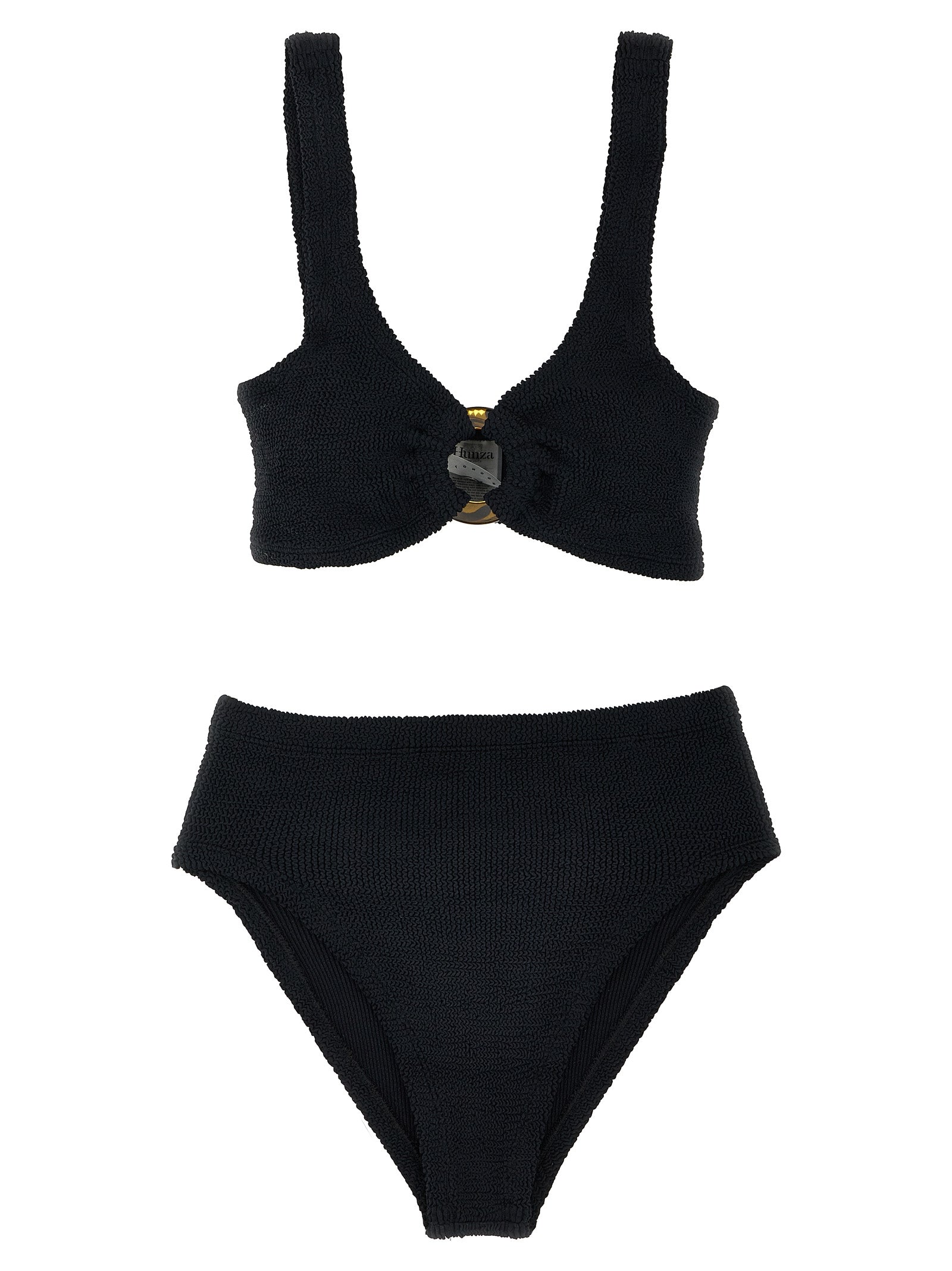 Black Nylon Bikini