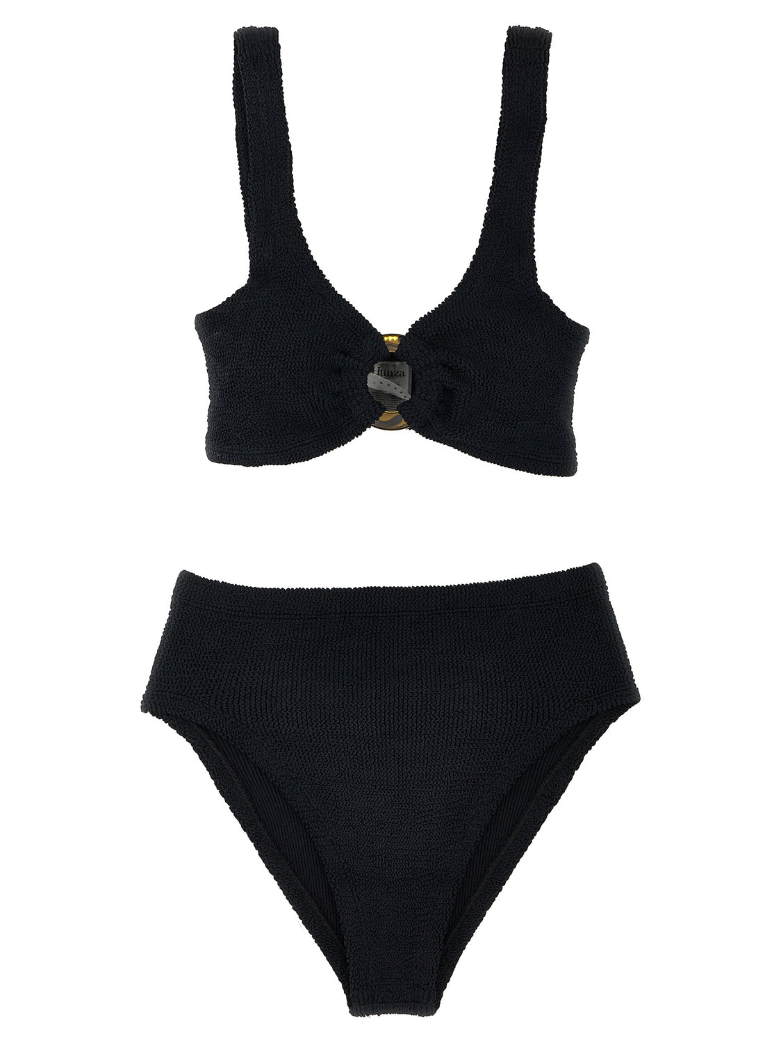Black Nylon Bikini