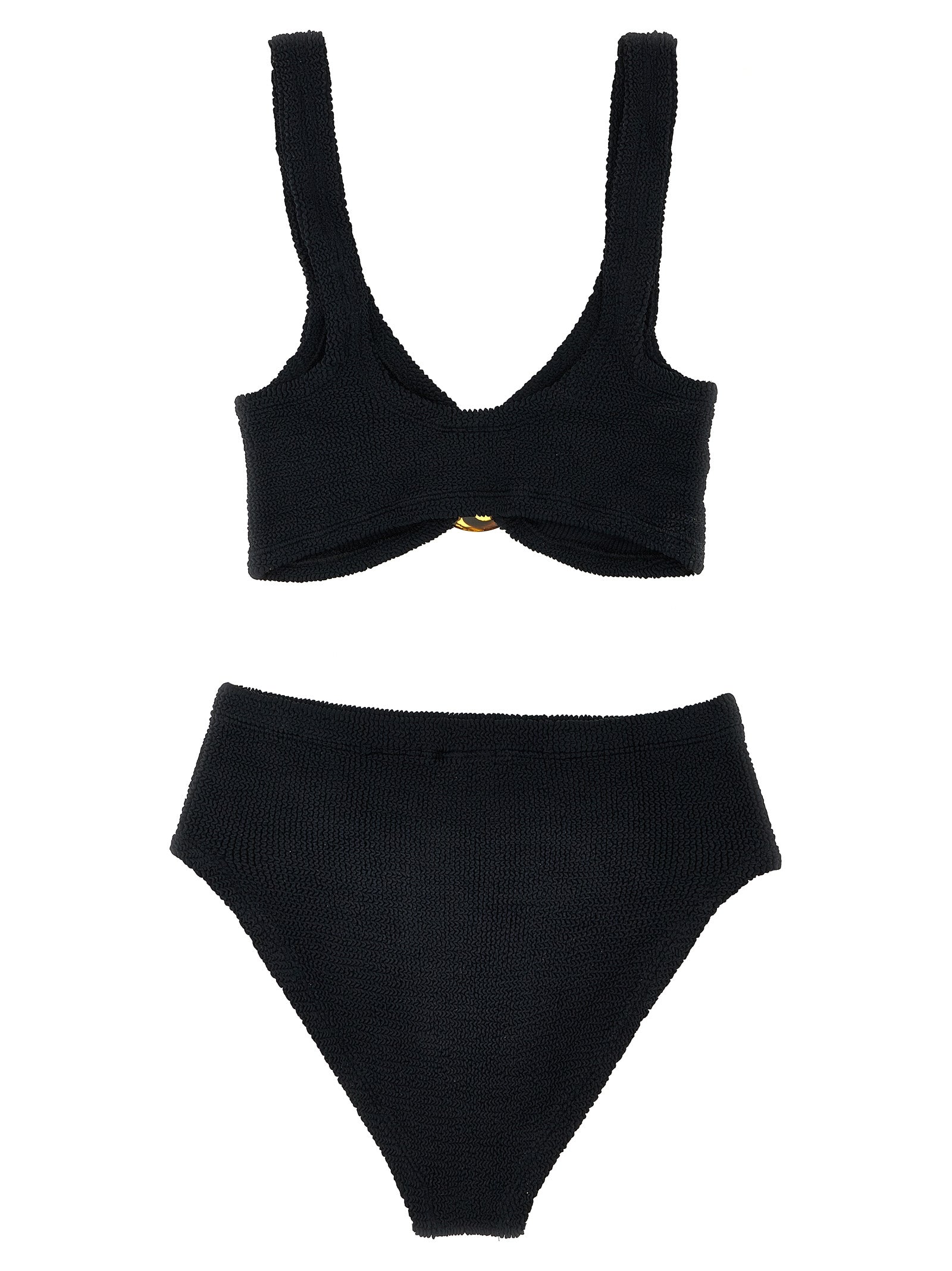 Black Nylon Bikini