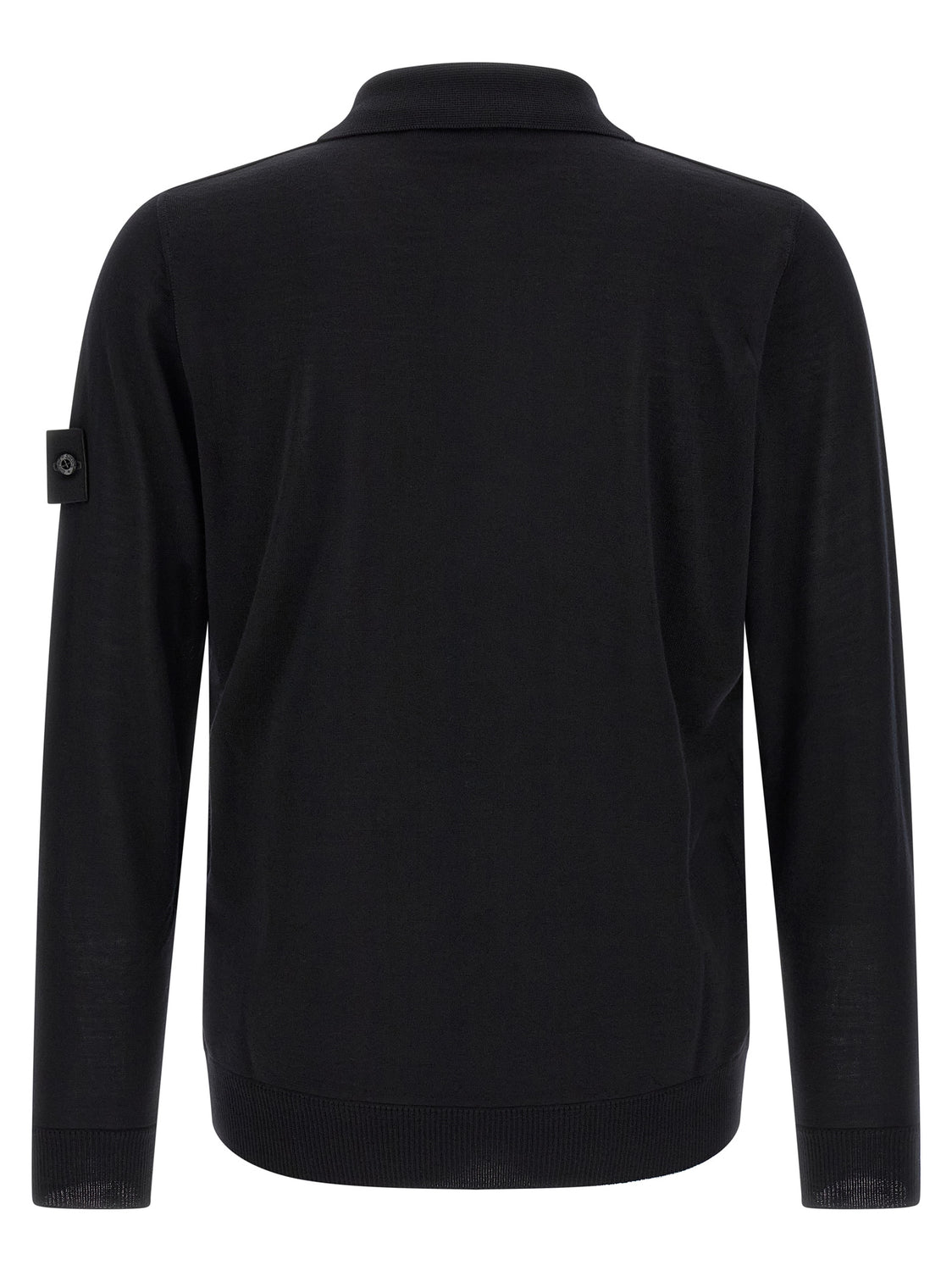 Black Virgin Wool Cardigan