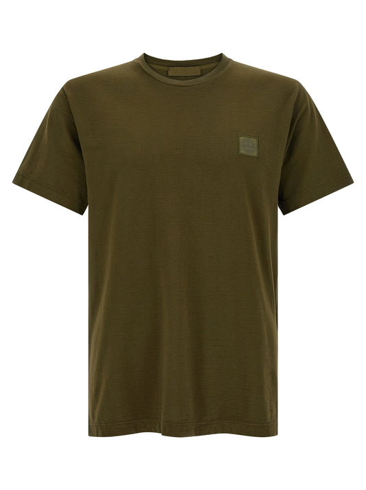 Bicolor Cotton T-Shirt