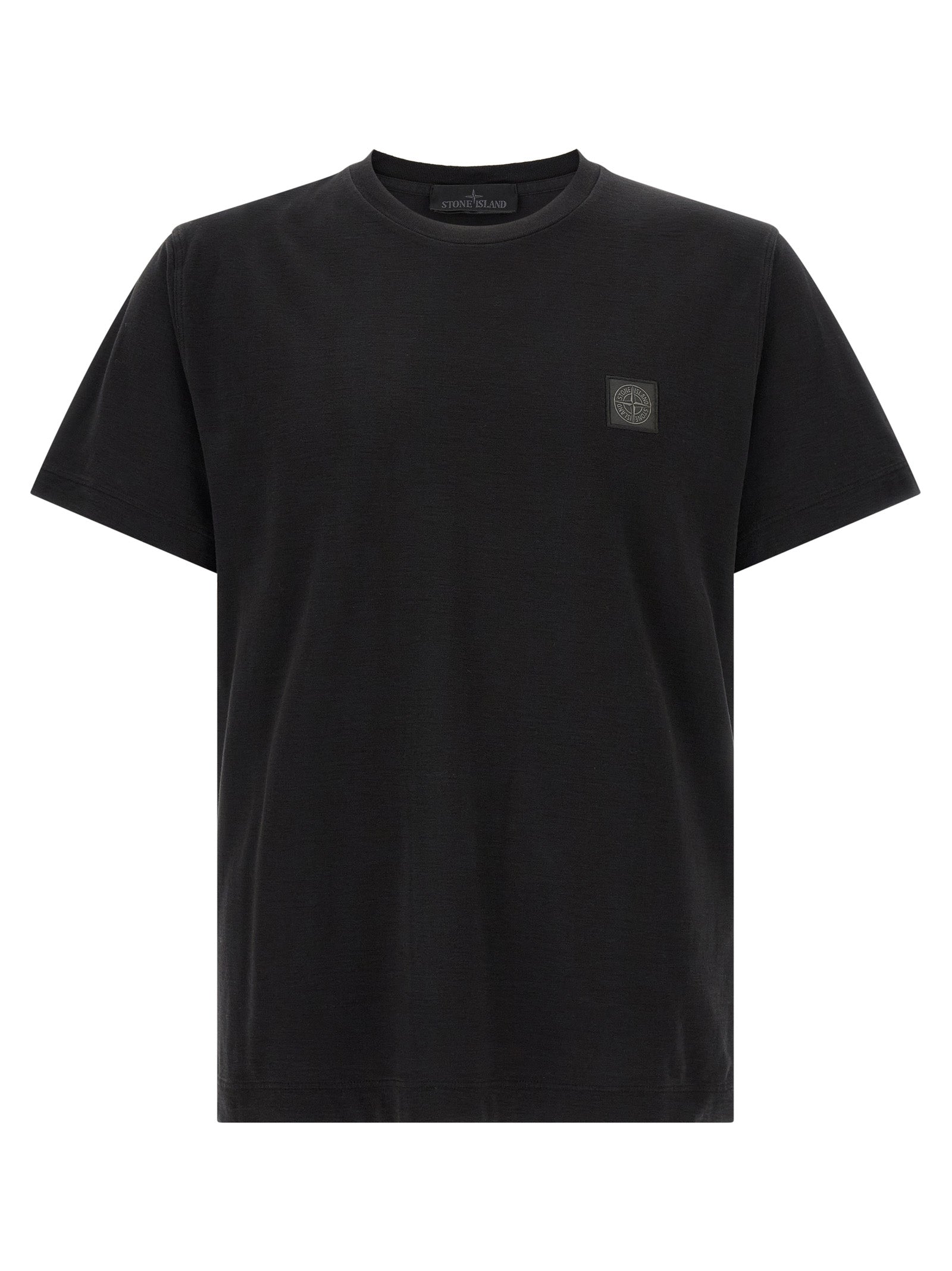 Black Cotton T-Shirt