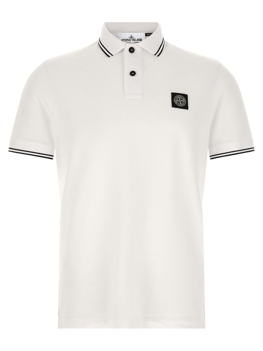 Bicolor Cotton Polo Shirt