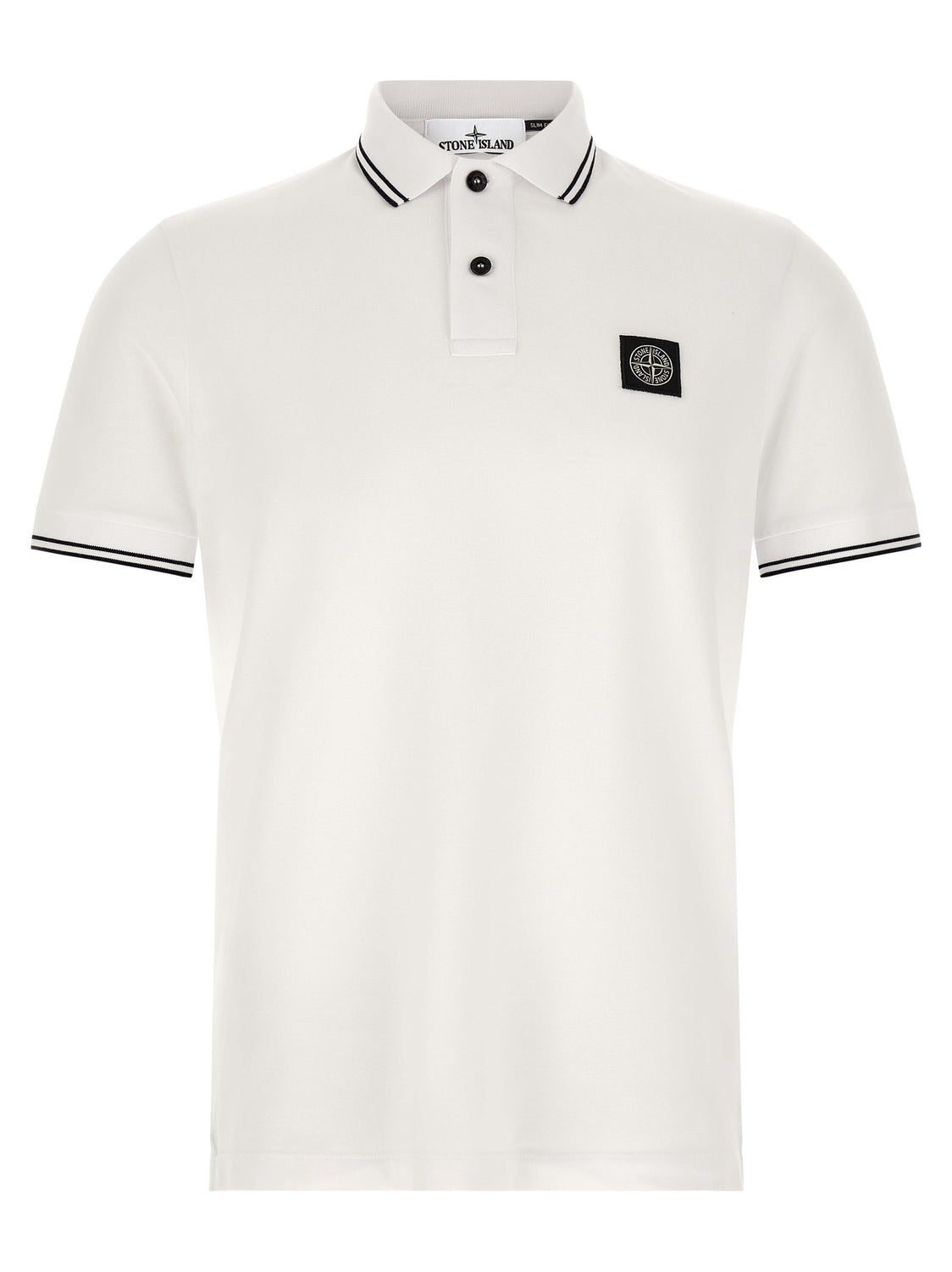 Bicolor Cotton Polo Shirt