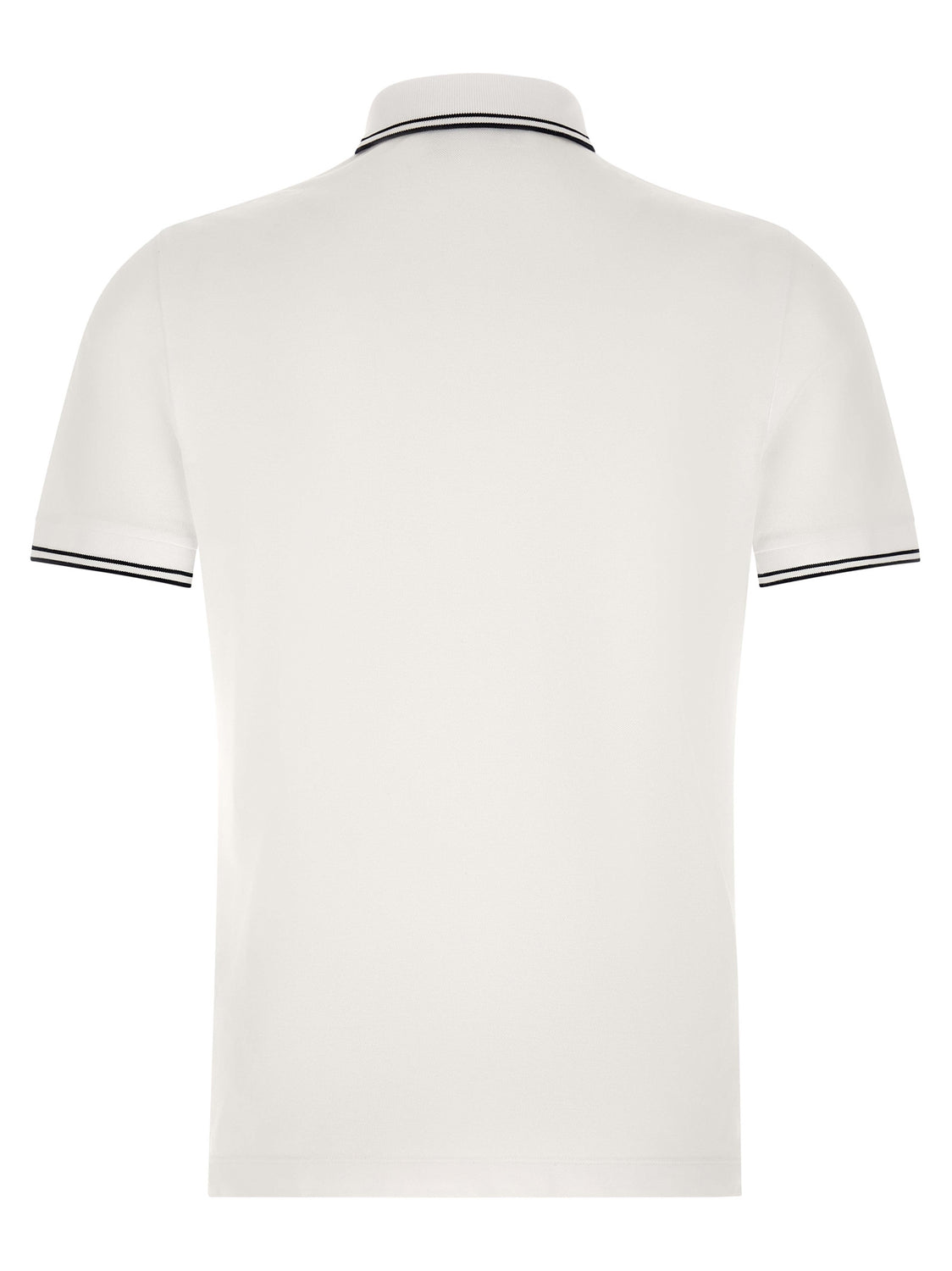 Bicolor Cotton Polo Shirt