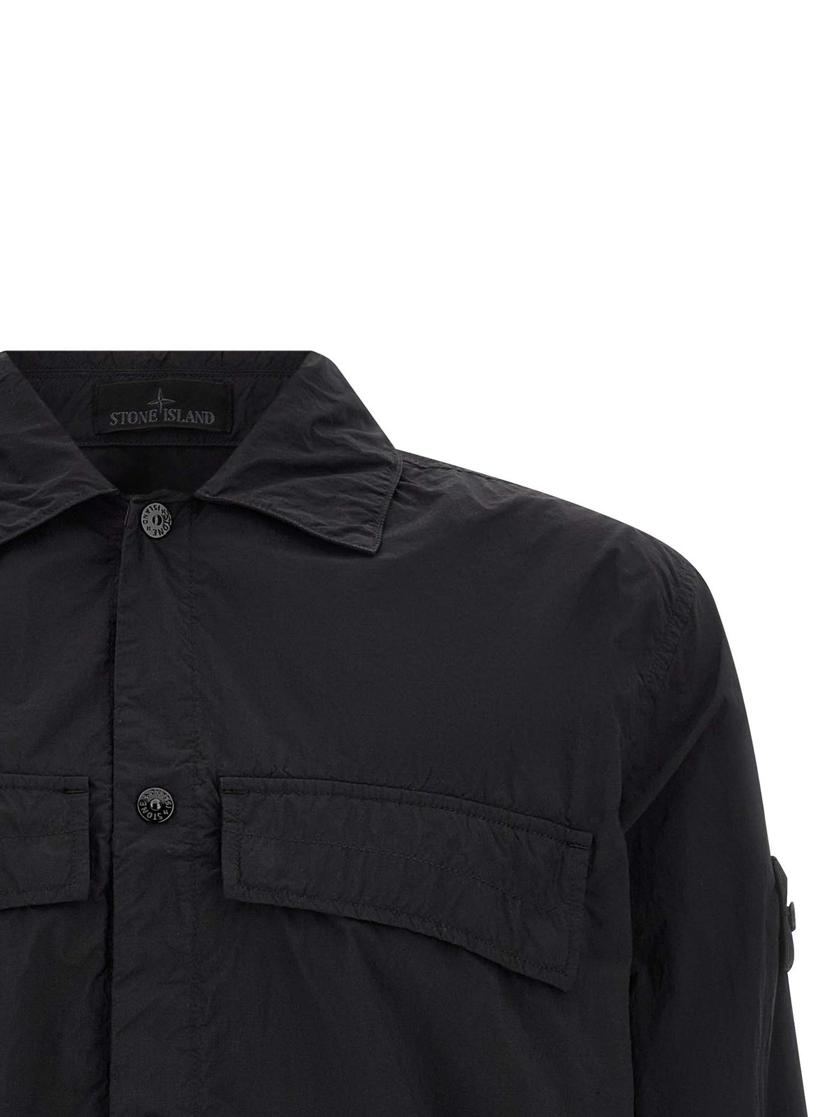 Black Polyamide Blouse