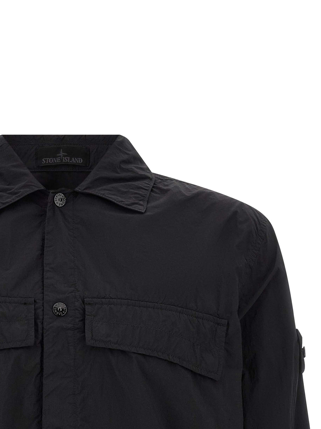 Black Polyamide Blouse