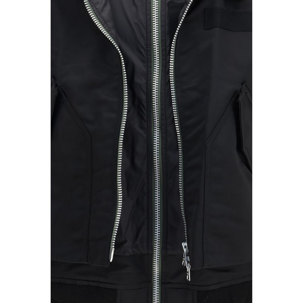 Black Cotton Bomber
