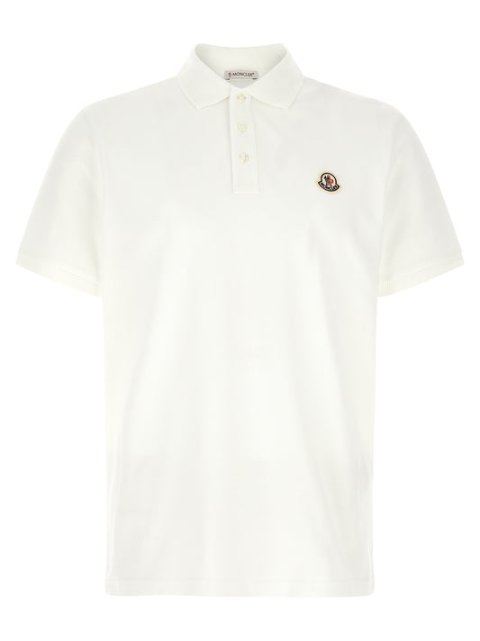 White Cotton Polo Shirt