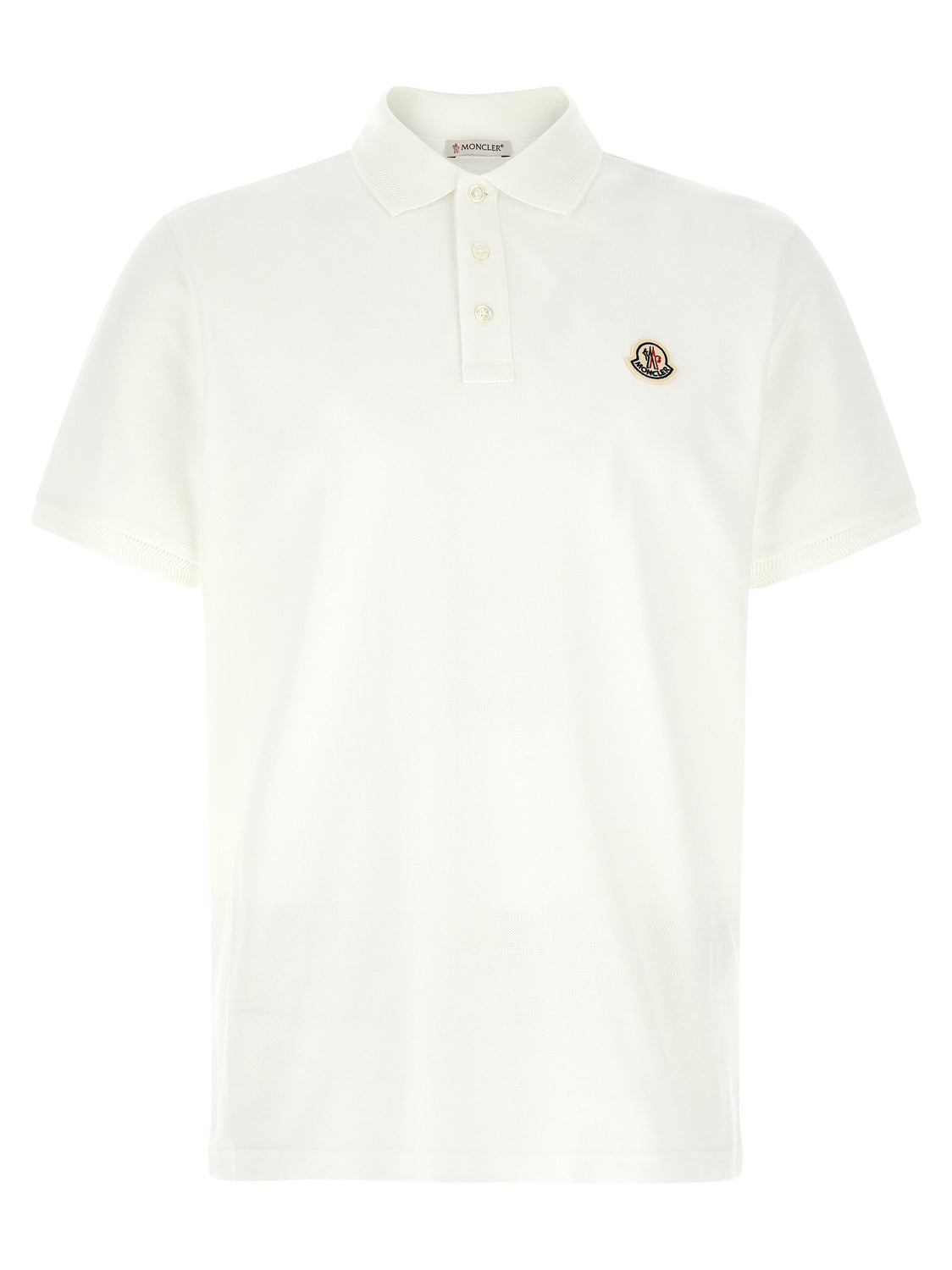White Cotton Polo Shirt