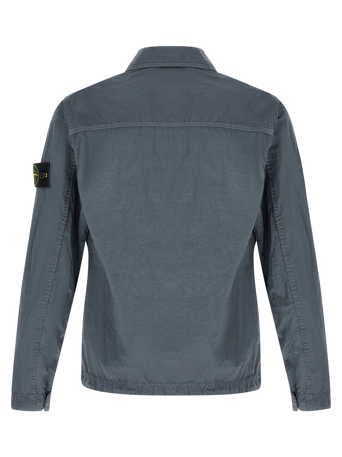 Gray Polyamide Blouse