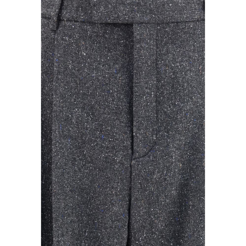 Gray Wool Oves Aries Pants