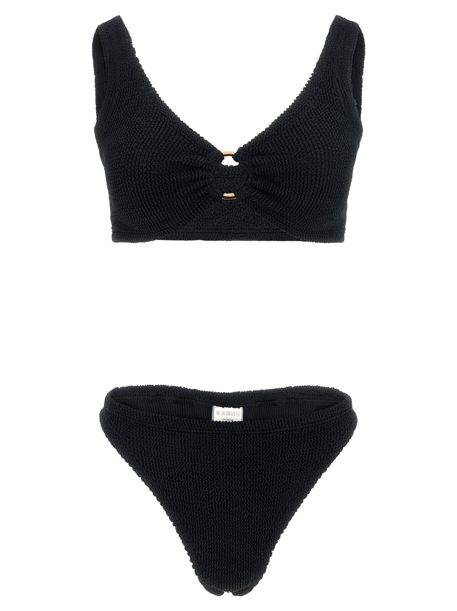 Black Polyamide Bikini