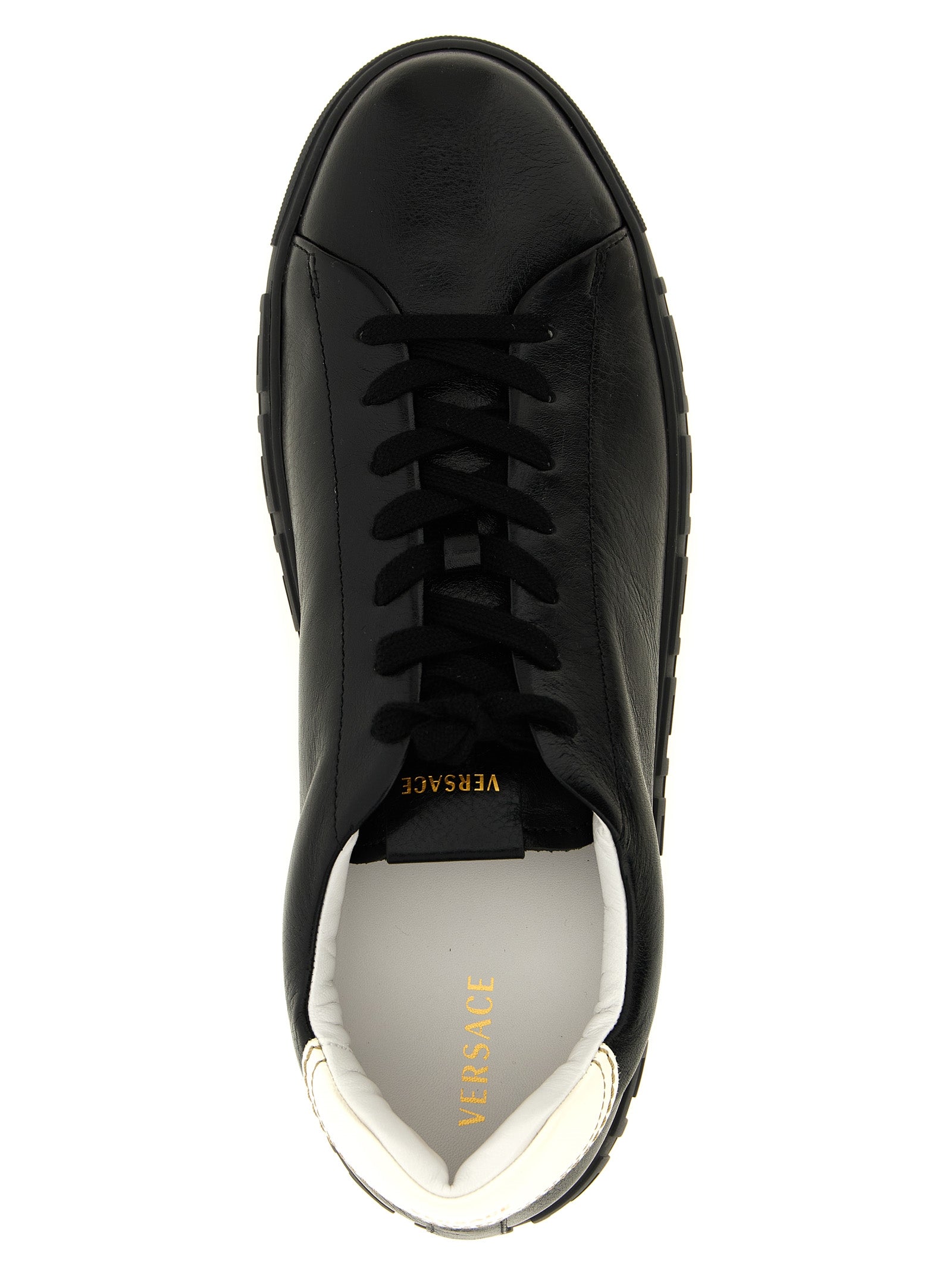 Bicolor Calfskin Low Top Sneakers