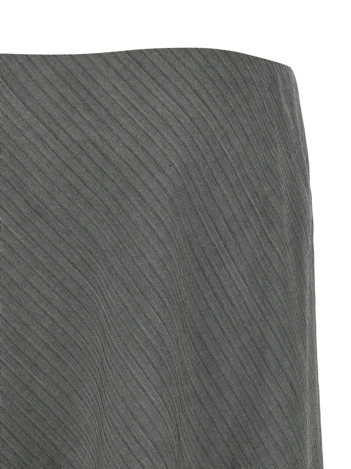 Gray Viscose Mini Skirt