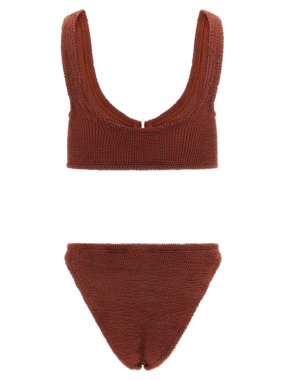 Brown Polyamide Bikini