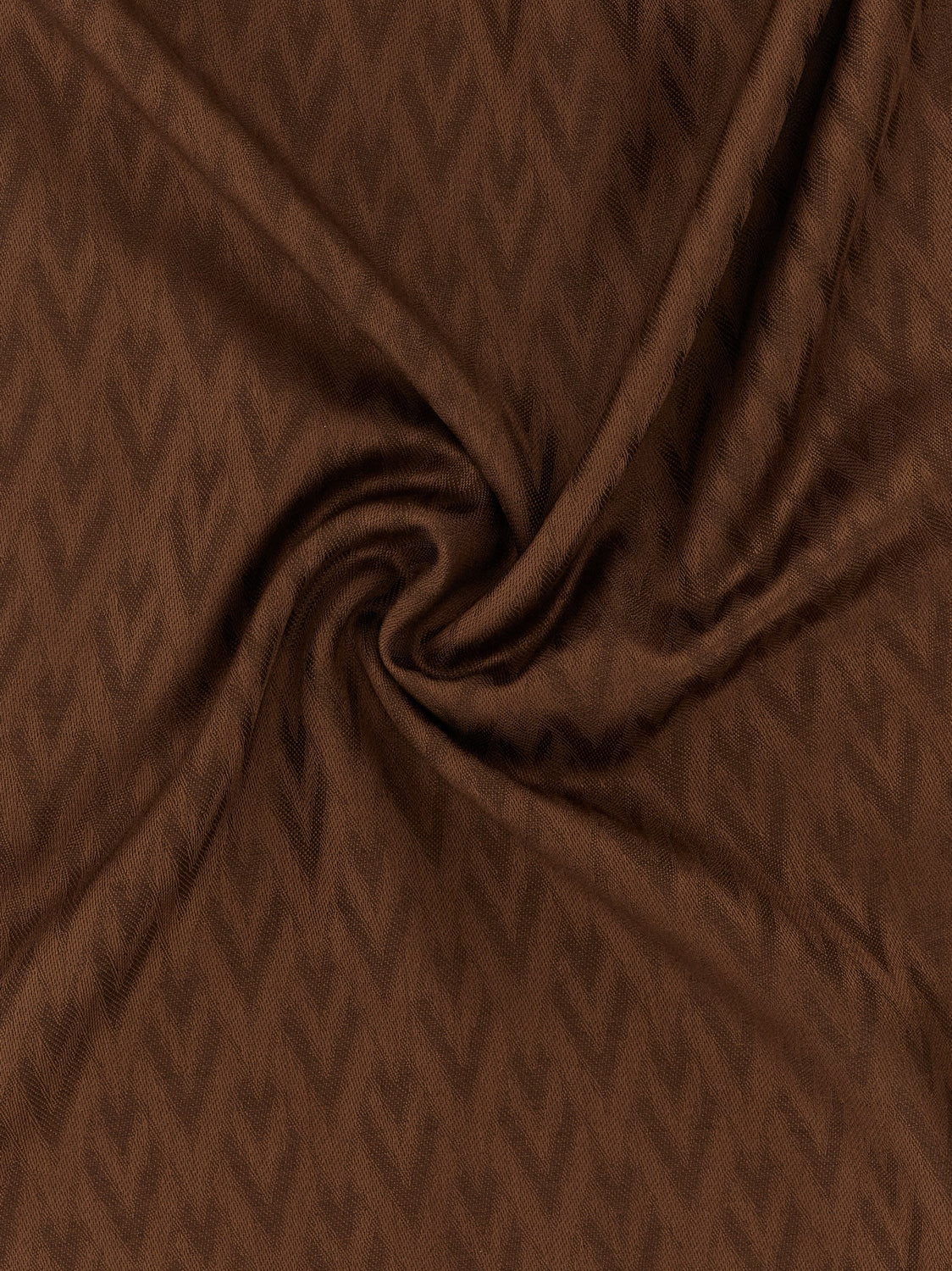 Brown Silk Scarf