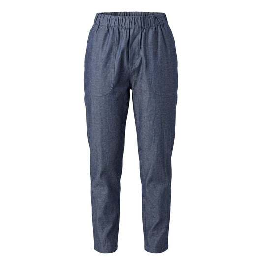 Blue Cotton Men Pant