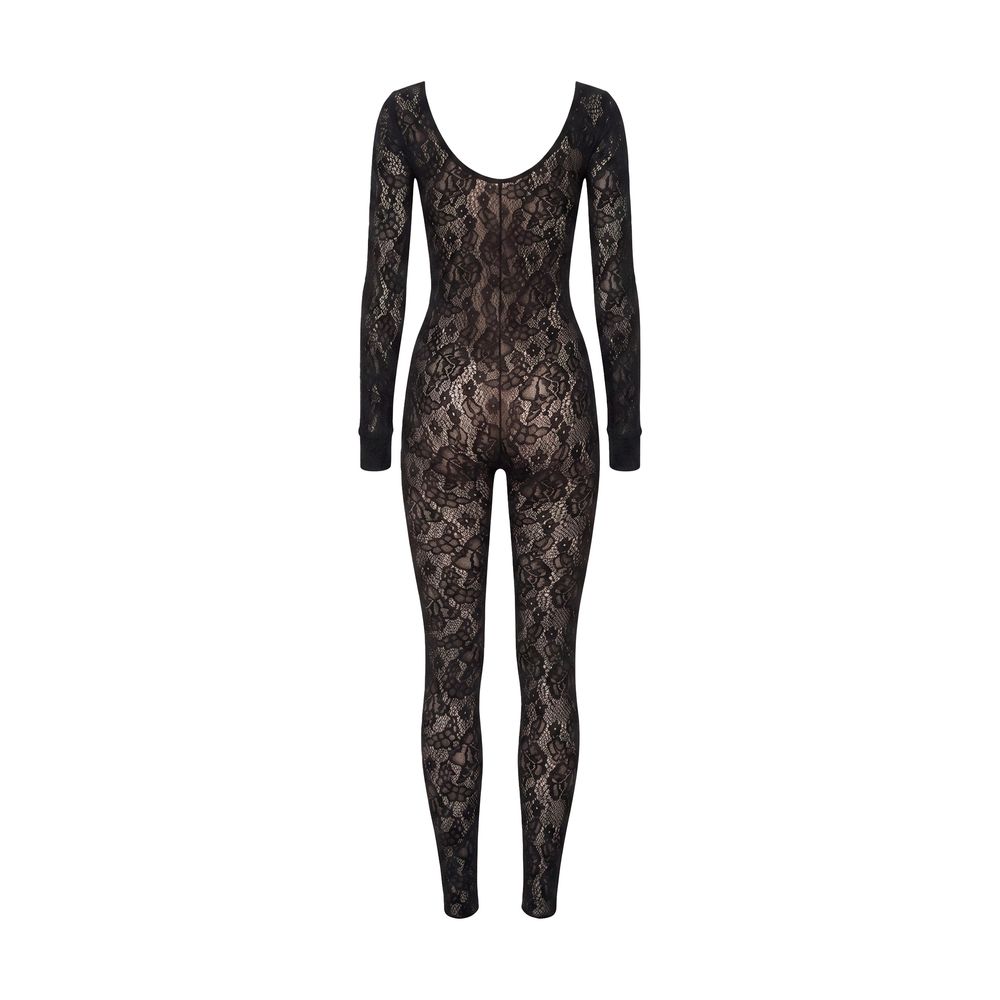 Black Polyamide Jumpsuit