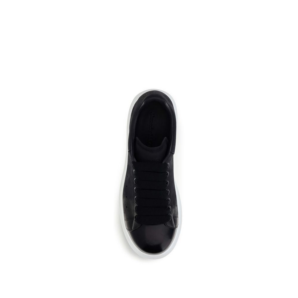 Blue Calf Leather Bos Taurus Chunky Sneakers