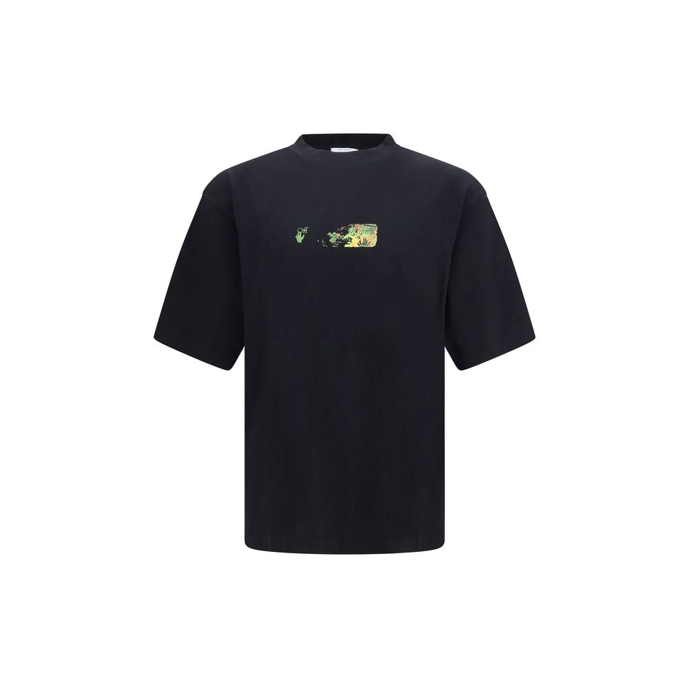 Black Cotton T-Shirt