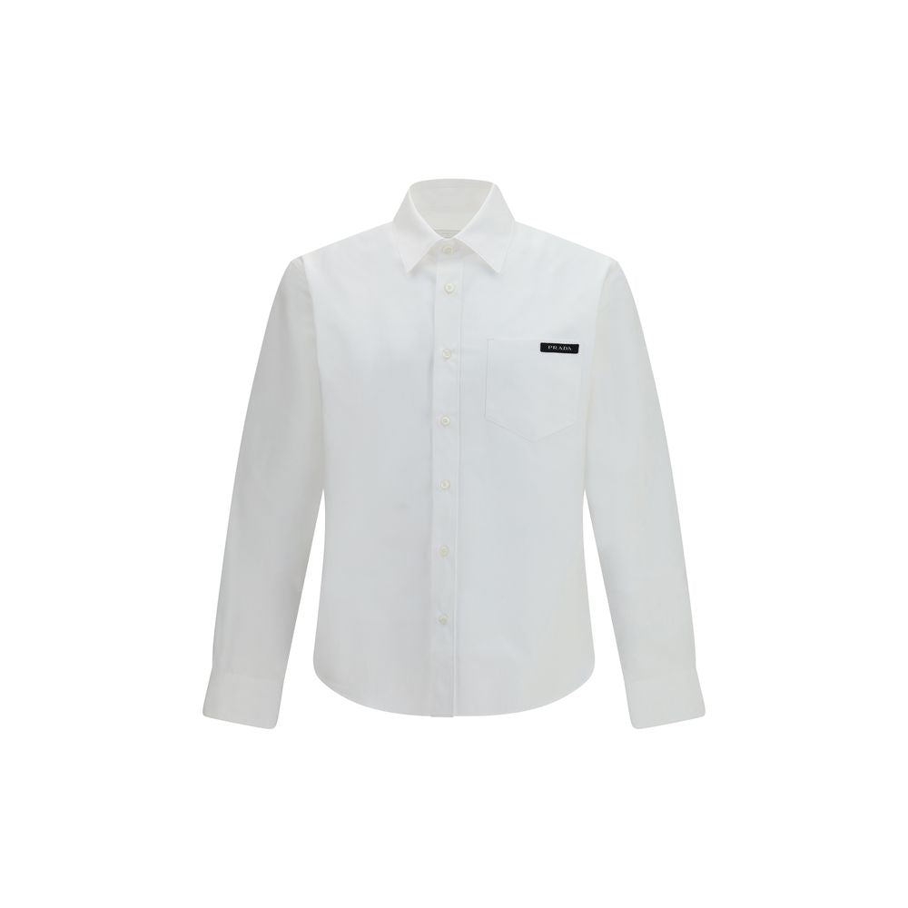 White Cotton Dress Shirt