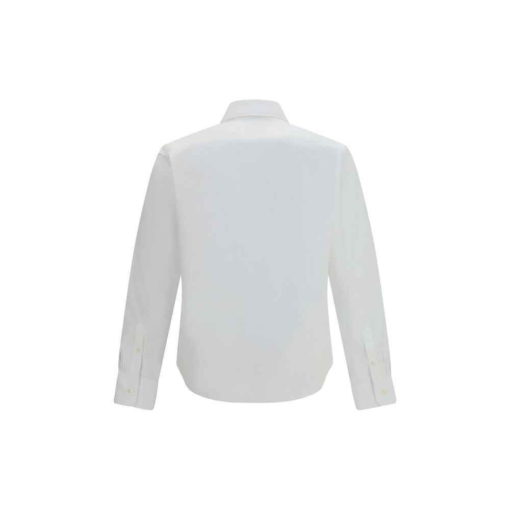 White Cotton Dress Shirt