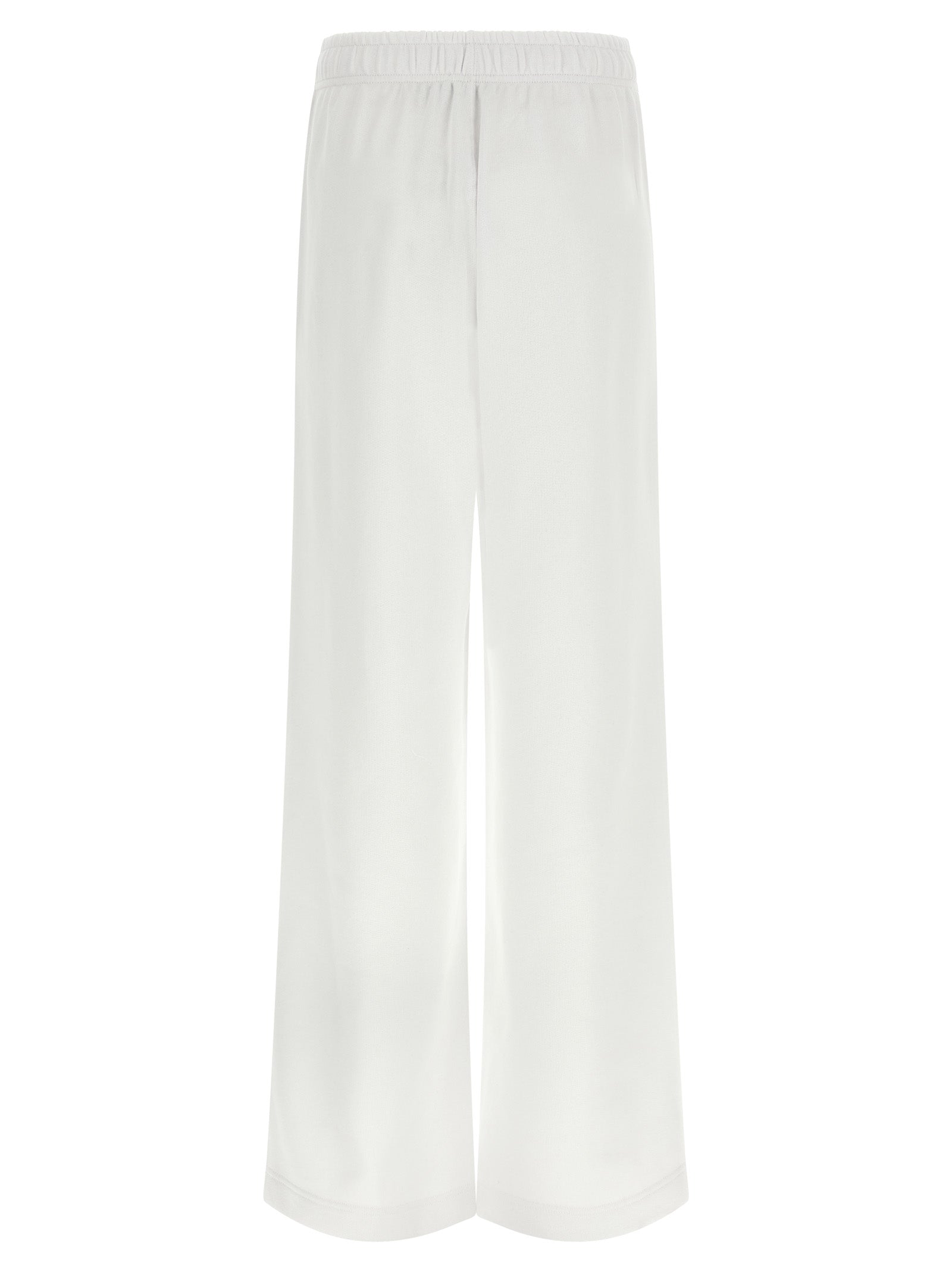 White Cotton Joggers (Workout Pants)