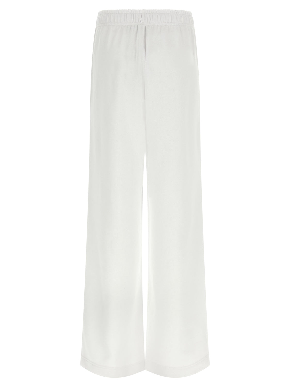 White Cotton Joggers (Workout Pants)