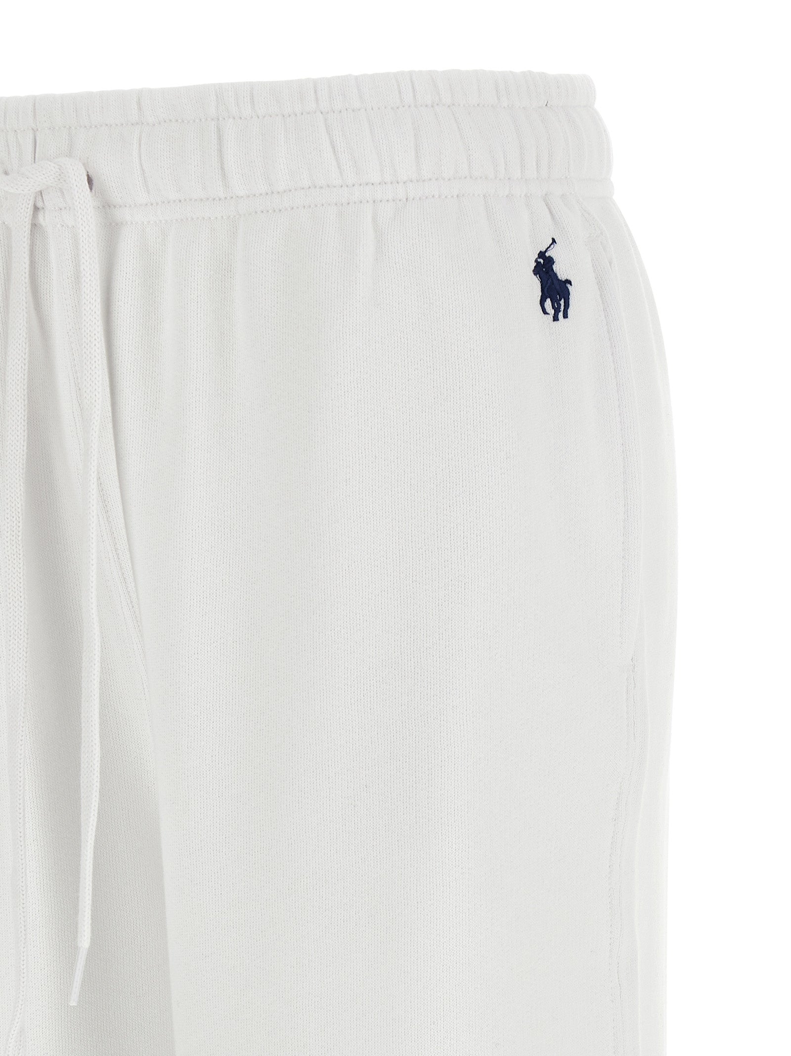 White Cotton Joggers (Workout Pants)