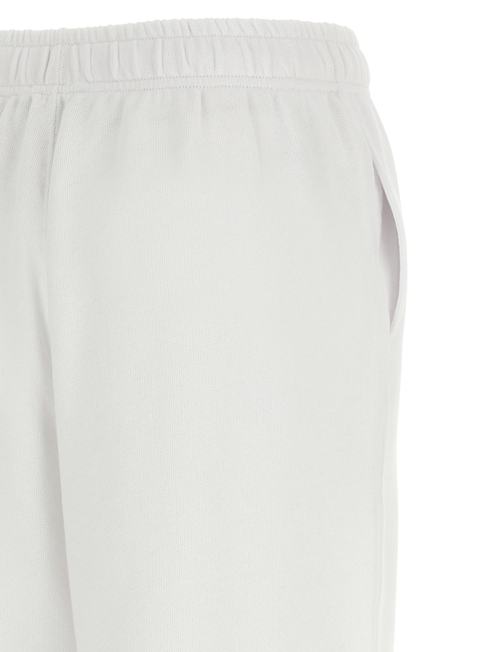White Cotton Joggers (Workout Pants)