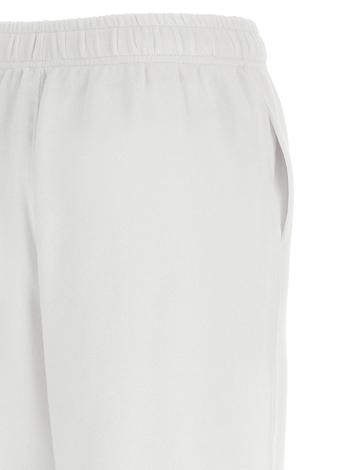 White Cotton Joggers (Workout Pants)