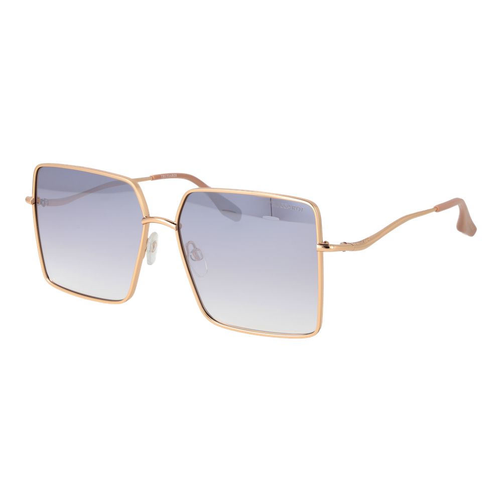 Gold Stainless Steel Sunglasses