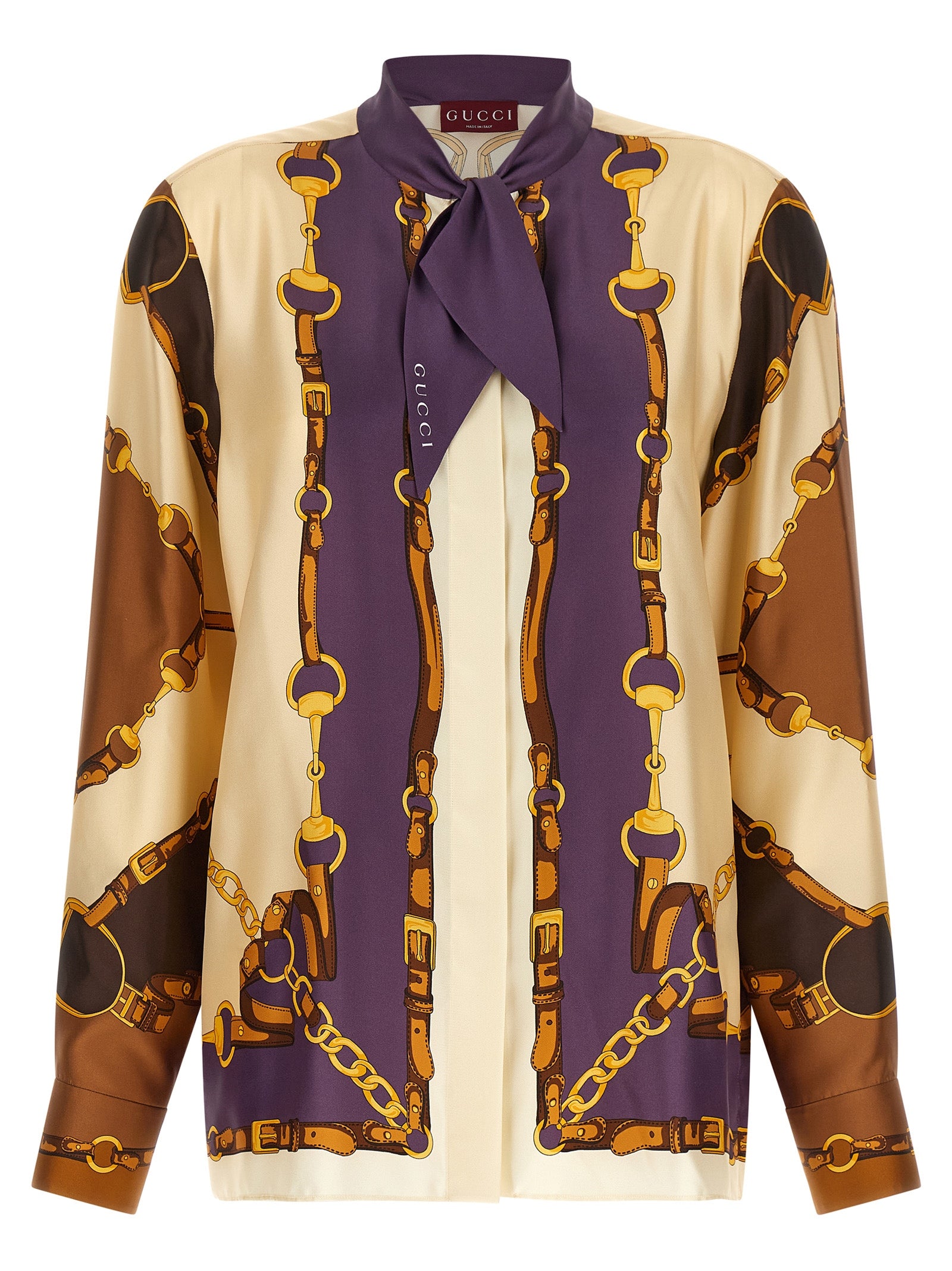 Multicolor Silk Blouse